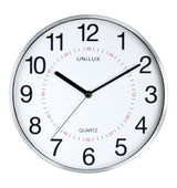 EAN 3595560022366 - Unilux 400094280 reloj de mesa o pared Reloj de cuarzo Alrededor Gris imagen 1
