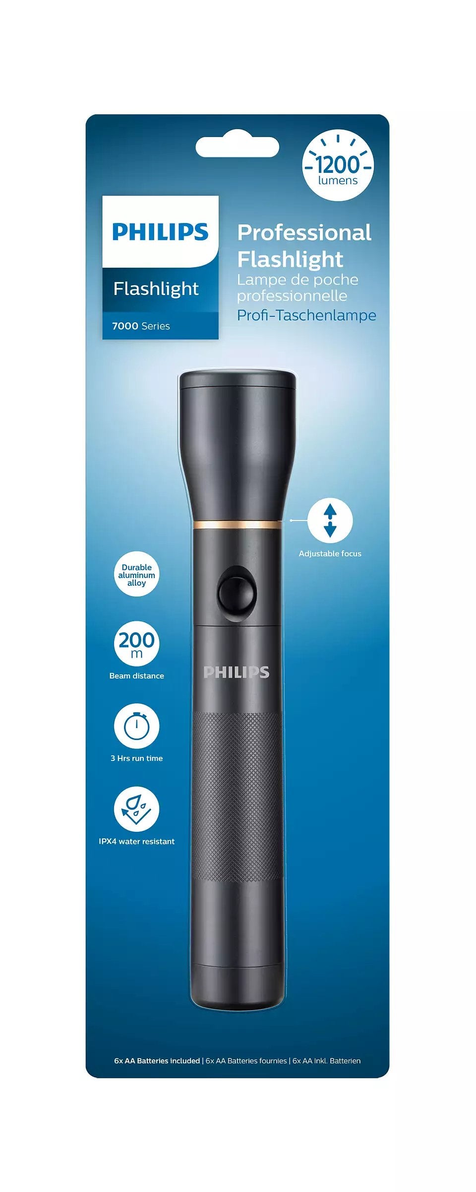 EAN 4895229114098 - Philips SFL7002T/10 linterna Negro Lámpara de toque LED imagen 2