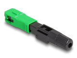 Delock 87989 Conector Rápido De Fibra Óptica Sc Simplex Macho Apc Montaje En Campo