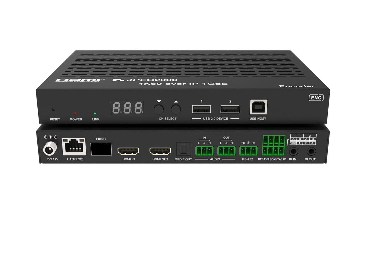 Av Over Ip 4k60hz Jpeg2000  Videowall / Matrix - Encoder