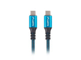 EAN 5901969436730 - Lanberg CA-CMCM-45CU-0005-BK cable USB USB4 Gen 2x2 0,5 m USB C Negro, Azul imagen 2