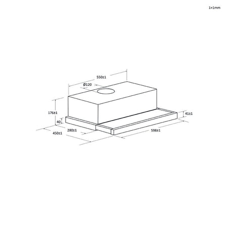 EAN 8059019088570 - Candy CBT60RBG Encastrada Negro 396,2 m³/h imagen 7