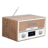 Denver Mda-525lw Retro-Anlage Dab+/Fm/Bt/Cd Holz Hell
