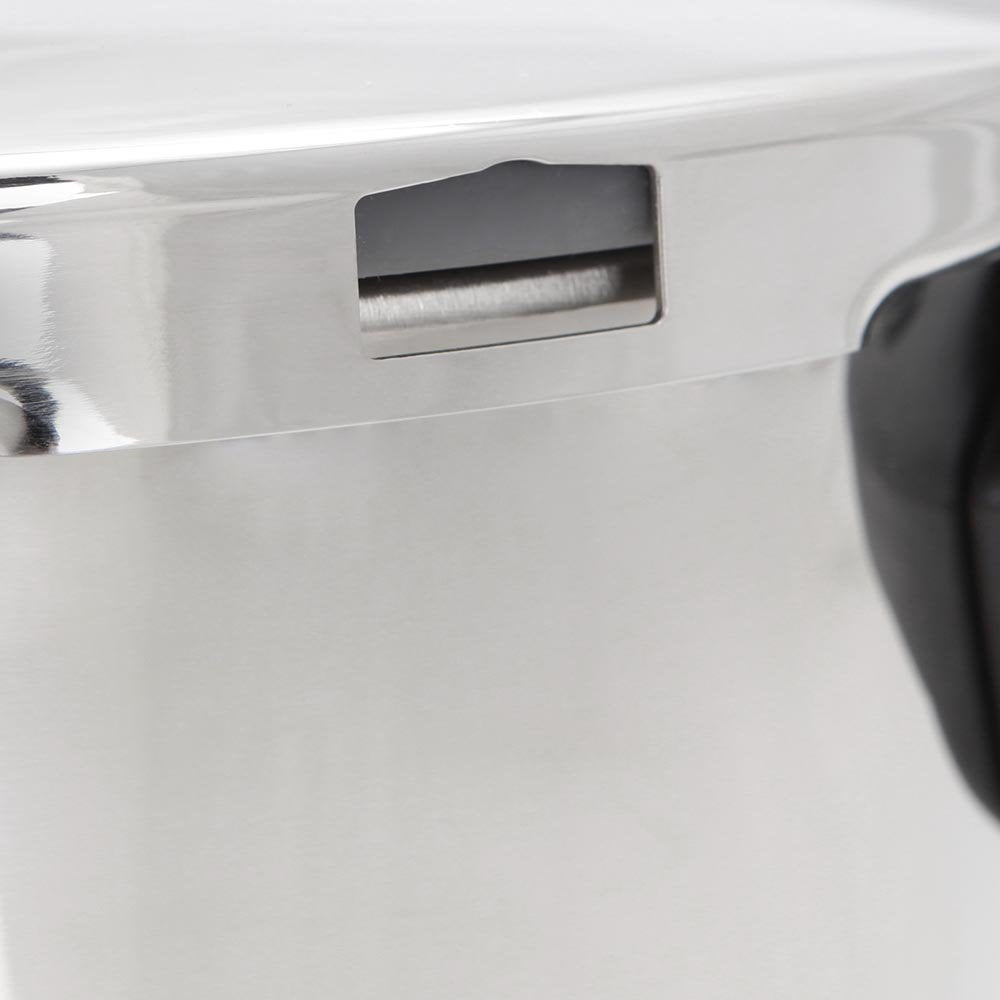 Orbegozo Hp 4566 Olla Rapida De Acero Inoxidable - Dos Ollas Con Sistema De Seguridad - Fondo Termo Difusor - Selector