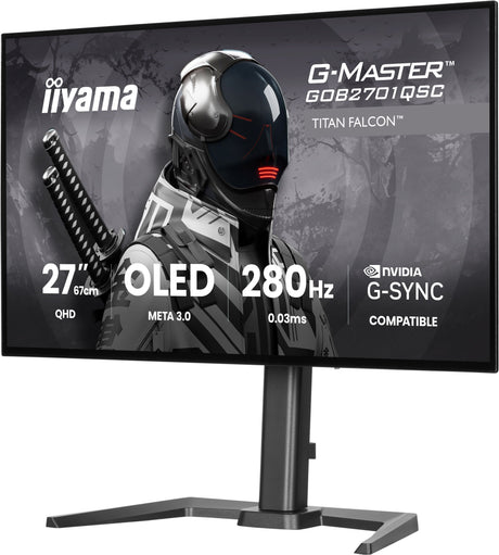 EAN 4948570127948 - iiyama G-MASTER GOB2701QSC-B1 pantalla para PC 68,6 cm (27") 2560 x 1440 Pixeles Negro imagen 5
