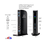 Club3d Usb 3.0 Dual Display 4k60hz Docking Station