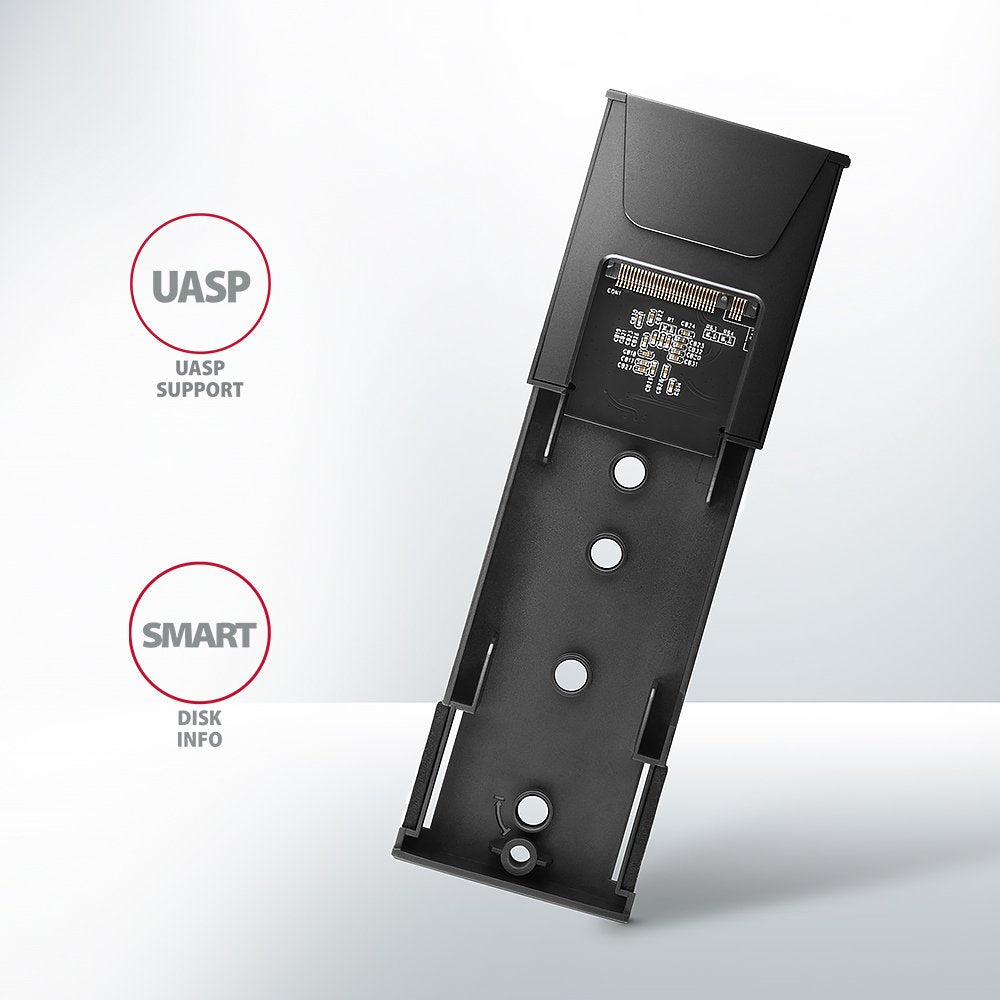 EAN 8595247908490 - Axagon EEM2-GTS2 caja para disco duro externo Caja externa para unidad de estado sólido (SSD) Negro M.2 imagen 8