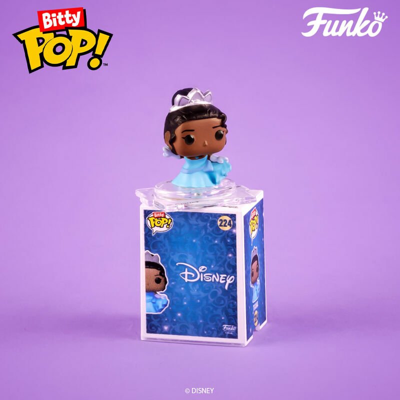 Blister 4 Figuras Bitty Pop Disney Princesas Ariel