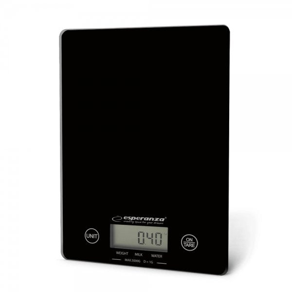 Báscula De Cocina Esperanza Eks002k Electrónica Rectángular  Negro