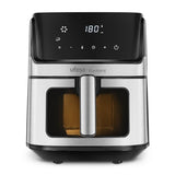 EAN 8422160057168 - Ufesa 72805716 freidora Sencillo 6,5 L Independiente Freidora de aire caliente Negro, Acero inoxidable imagen 2