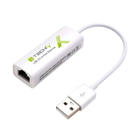 EAN 8051128107630 - Techly IDATA ADAP-USB2TY2 adaptador y tarjeta de red Ethernet 100 Mbit/s imagen 1
