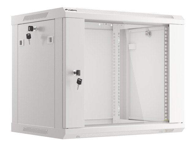 EAN 5901969403107 - Lanberg WF01-6409-10S armario rack 9U Bastidor de pared Gris imagen 1