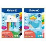 Pelikan 101585 Cartón Y Papel De Construcción 120 G/M² 20 Hojas