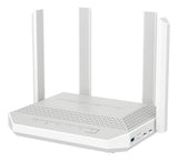 Router  Keenetic Hero 4g+ (Kn-2312)  Inalámbrico Gigabit Ethernet Doble Banda (2,4 Ghz / 5 Ghz) Gris, Blanco