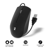 EAN 8436586742393 - SUBBLIM SUBMO-B2BS001 ratón Oficina Ambidextro USB tipo A Óptico imagen 2
