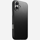 Nomad Modern Leather Case Iphone 16 Plus Black