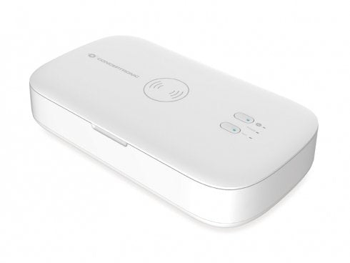 Caja Uv Esterilizadora Cargador Wireless 10w Conceptronic Ciro
