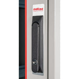 Roline 19-Zoll Netzwerkschrank Pro 26 He, 600x800 Bxt Glastr Grau