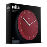 Braun Bc 06 R-Dcf Radio Reloj De Pared Rojo