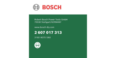 EAN 3165140751360 - Bosch 2 607 017 313 llave manual y juego imagen 3