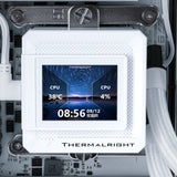 K Thermalright Frozen Warframe Se Refrigeración Líquida, Argb - 360mm, Blanco