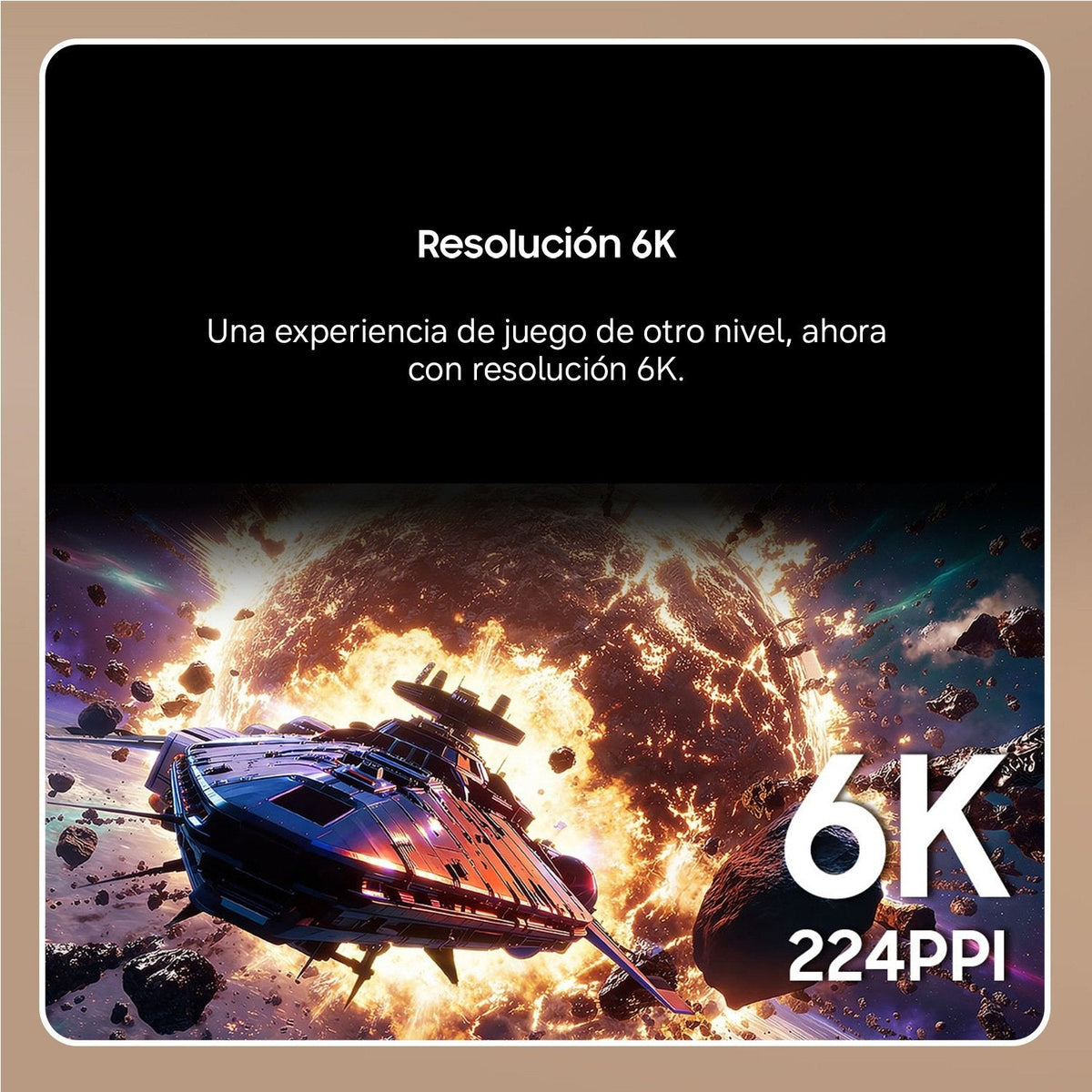 Monitor 32 Pulgadas Odyssey G80hs Ips 6144x3456 6k 16:9 2xhdmi 1xdp 2xusb 3.2 1ms 330/165hz Has+Piv Plano 2yd2d (Ls32hg802esxen)