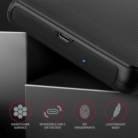 EAN 8595247905833 - Axagon EE25-SLC caja para disco duro externo Carcasa de disco duro/SSD Negro 2.5" imagen 5