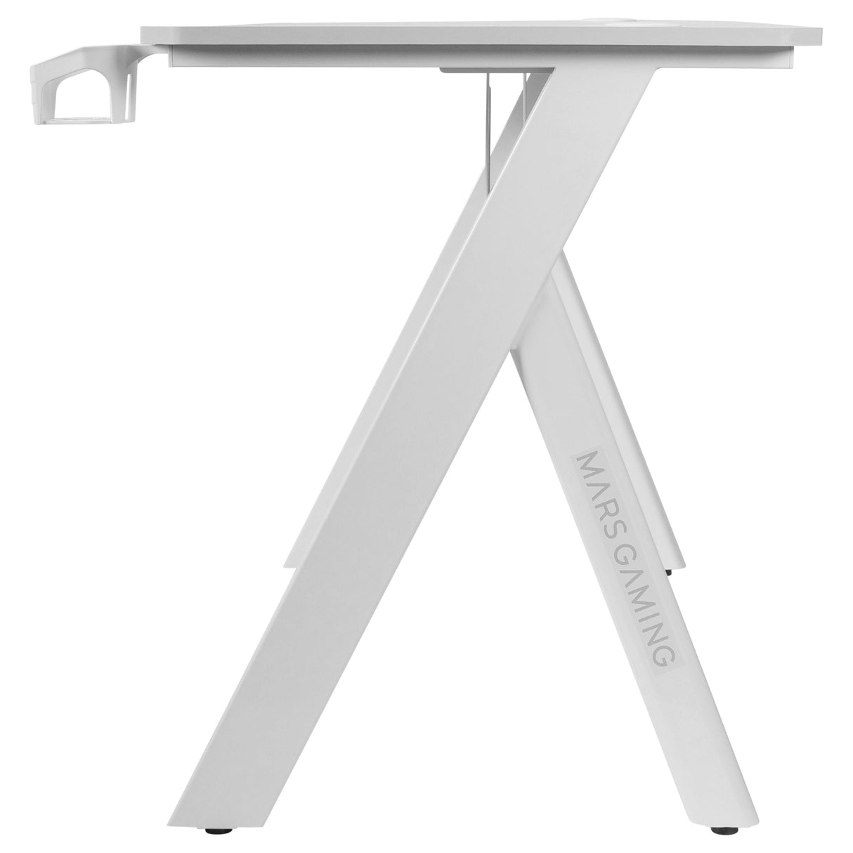 Mesa Gaming Mars Gaming Mgd100rgb 100 X 60 X 74cm Blanca