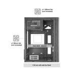 Caja Microatx Tacens Anima Ac8500 Con Fuente 500w Frontal Cleanline Disipador Max 140mm Gpu Max 250m