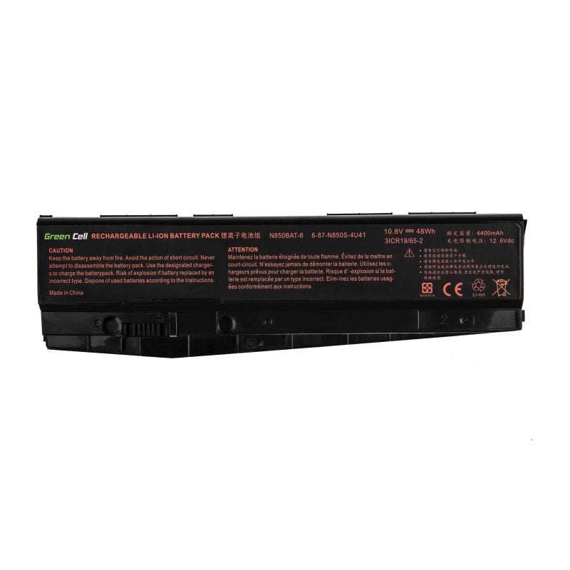 Batería Green Cell N850bat-6 Para Clevo N850 N855 N857 N870 N871 N875, Hyperbook N85 N85s N87 N87s