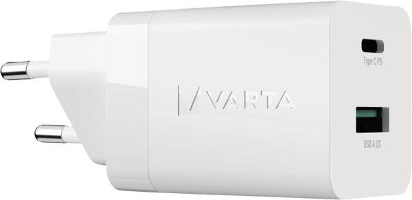 EAN 4008496066162 - Varta 57955 101 111 cargador de dispositivo móvil Universal Blanco Corriente alterna Carga rápida Interio imagen 1