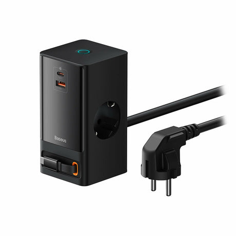 EAN 6932172625436 - Baseus PowerCombo Universal Negro Corriente alterna Carga rápida Interior imagen 1