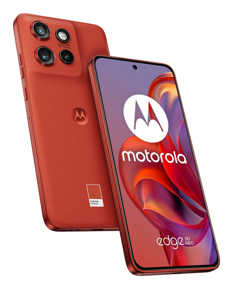 EAN 840023278433 - Motorola edge 50 Neo 16,1 cm (6.36") SIM doble Android 14 5G USB Tipo C 8 GB 256 GB 4310 mAh Rojo imagen 1