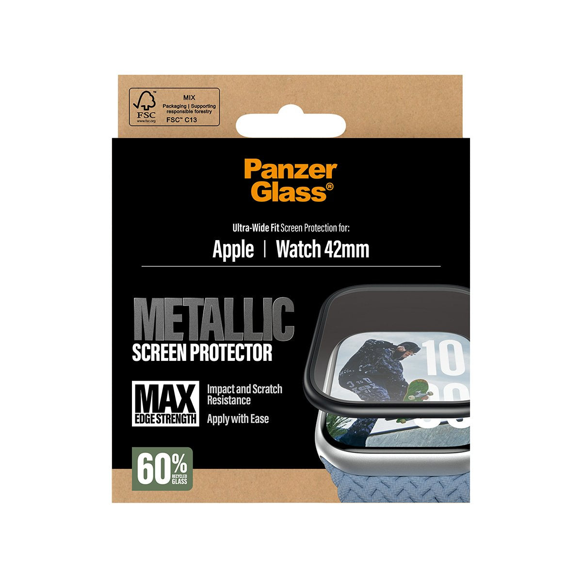 EAN 5715685032639 - PanzerGlass ® Screen Protector Metallic Apple Watch Series 11 | 10 | 42mm Protector de pantalla 1 pieza(s imagen 3