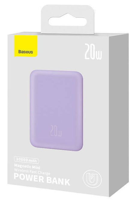 EAN 6932172626099 - Baseus PPCX110105 batería externa Polímero de litio 10000 mAh Cargador inalámbrico Púrpura imagen 9