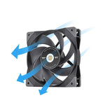 Ventilador 120x120 Thermaltake Swafan Gt12 Premiun Black