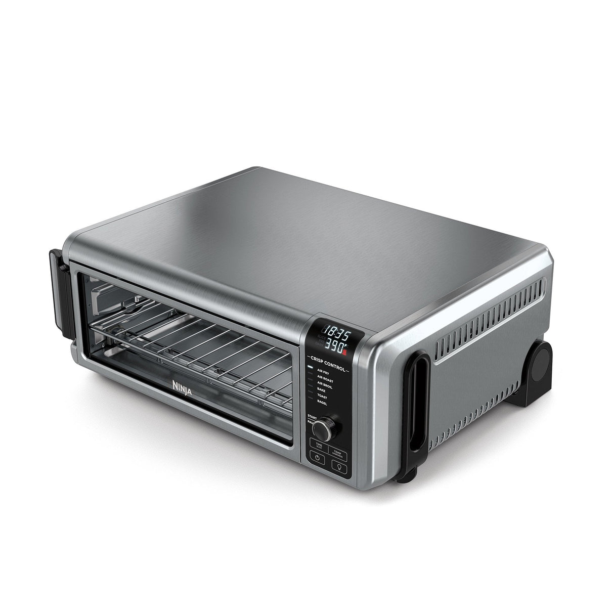 Ninja Sp101 Sencillo 10 L Independiente 2400 W Freidora De Aire Caliente Negro, Acero Inoxidable