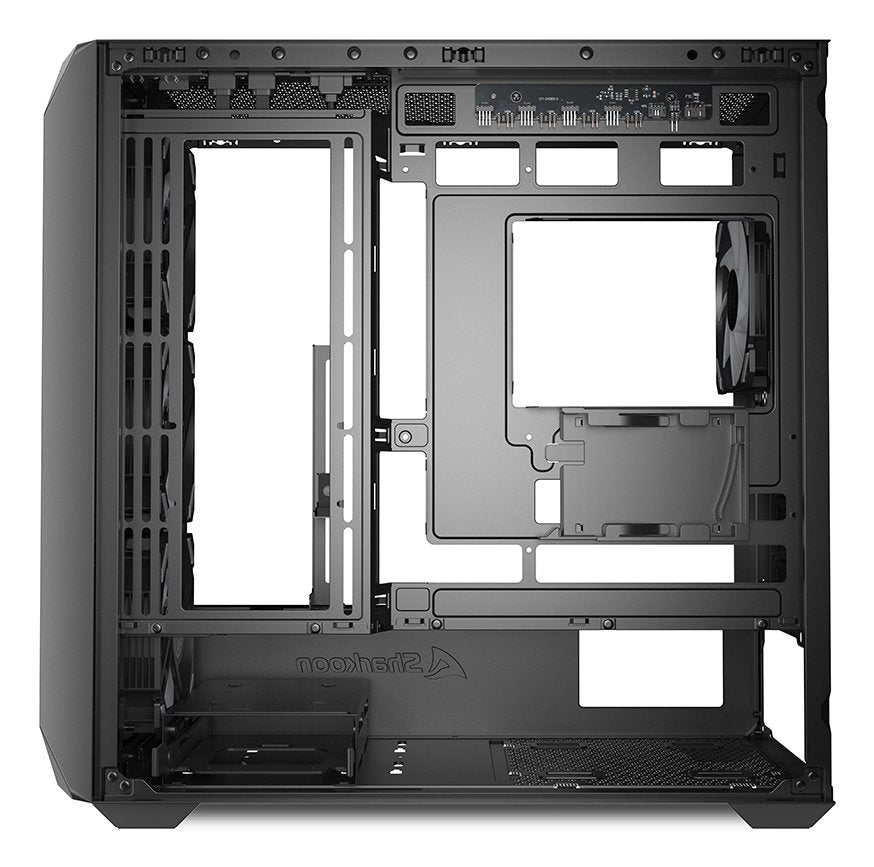 Caja Pc Sharkoon Mk3 Rgb Negra, Vidrio Templado 4044951041749