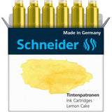 Schneider Cartuchos De Tinta Para Pluma Lemon Cake