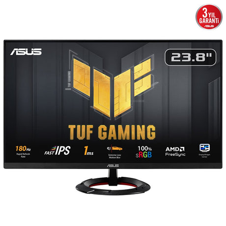 EAN 4711387548202 - ASUS TUF Gaming VG249Q3R pantalla para PC 60,5 cm (23.8") 1920 x 1080 Pixeles Full HD LCD Negro imagen 1