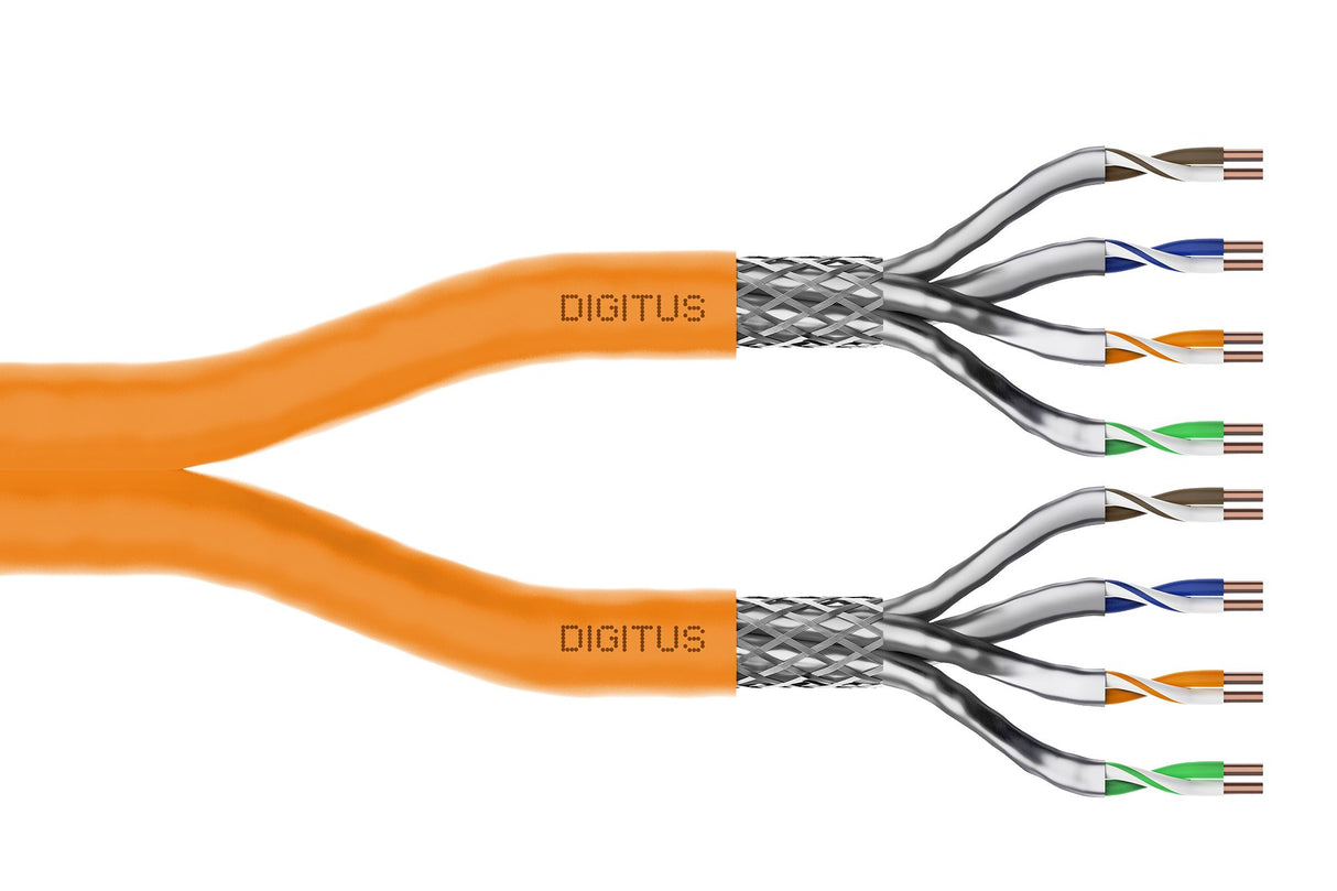 EAN 4016032441762 - Digitus DK-1744-VH-D-5 cable de red Naranja Cat7 S/FTP (S-STP) imagen 1