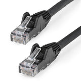 15m Lszh Cat6 Ethernet Cable - Cabl Snagless Utp Patch Cord Black