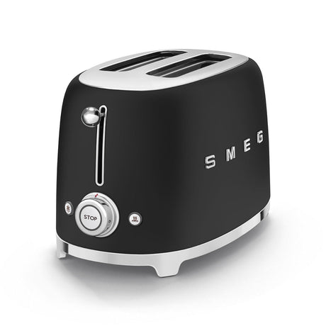 EAN 8017709290757 - Smeg TSF01BLMEU tostadora 6 2 rebanada(s) 950 W Negro, Acero inoxidable imagen 3