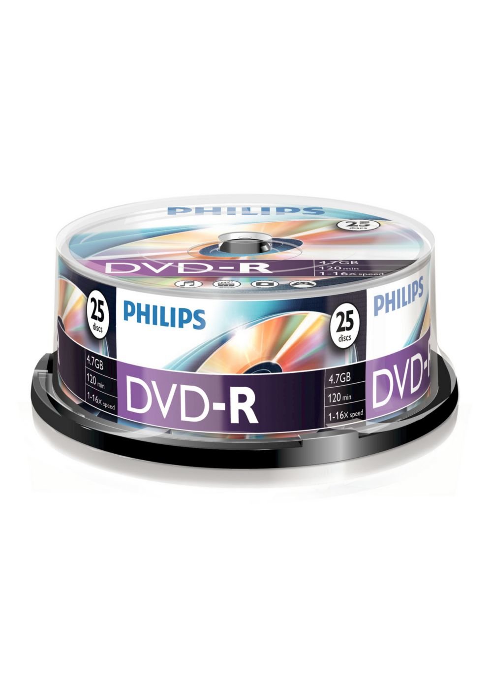 EAN 8710895922555 - Philips DM4S6B25F/00 DVD en blanco 4,7 GB imagen 1