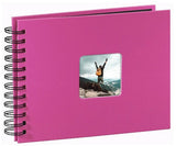 Hama  Fine Art  Spiral Pink 24x17 50 Black Pages 113674