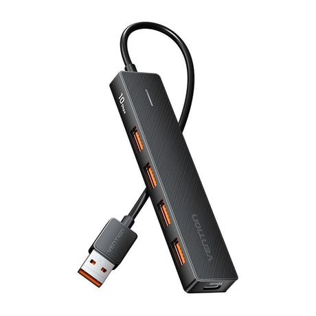 EAN 6922794783140 - Vention CHOBB hub de interfaz USB 3.2 Gen 2 (3.1 Gen 2) Type-A 10000 Mbit/s Negro imagen 1