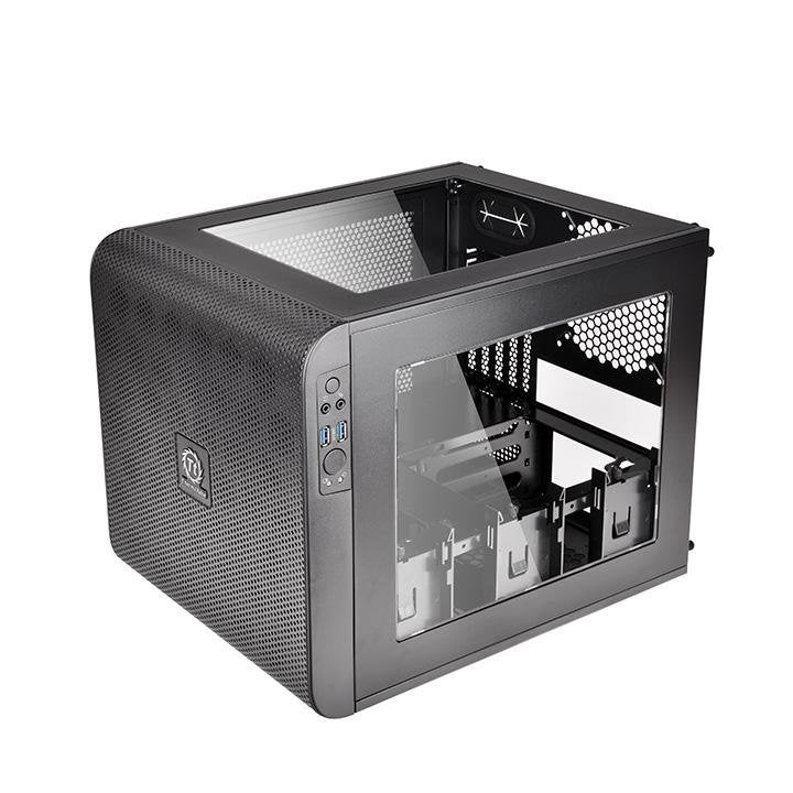 Caja Pc Thermaltake Core V21 Negro Con Ventana