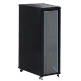 Armario Rack De Suelo 19 " Phasak Pro 47u Negro 600x1000 Montado Pho 6147