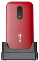 Doro 2820 4g, Grosstastenhandy, Rojo (Ohne Netzteil)