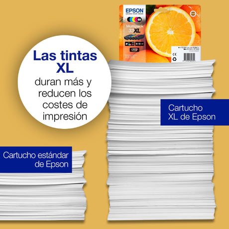 EAN 8715946626215 - Epson Oranges C13T33424022 cartucho de tinta 1 pieza(s) Original Rendimiento estándar imagen 5